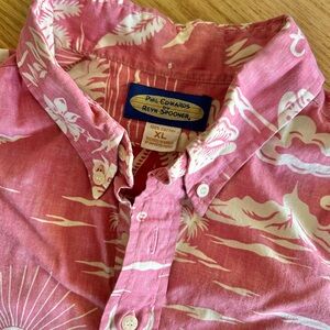 Reyn Spooner Tahiti pattern Shirt light red/pink
